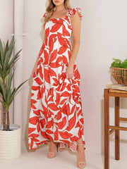 Karina Woven Maxi Dress