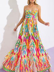 Paola Woven Maxi Dress