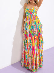Paola Woven Maxi Dress