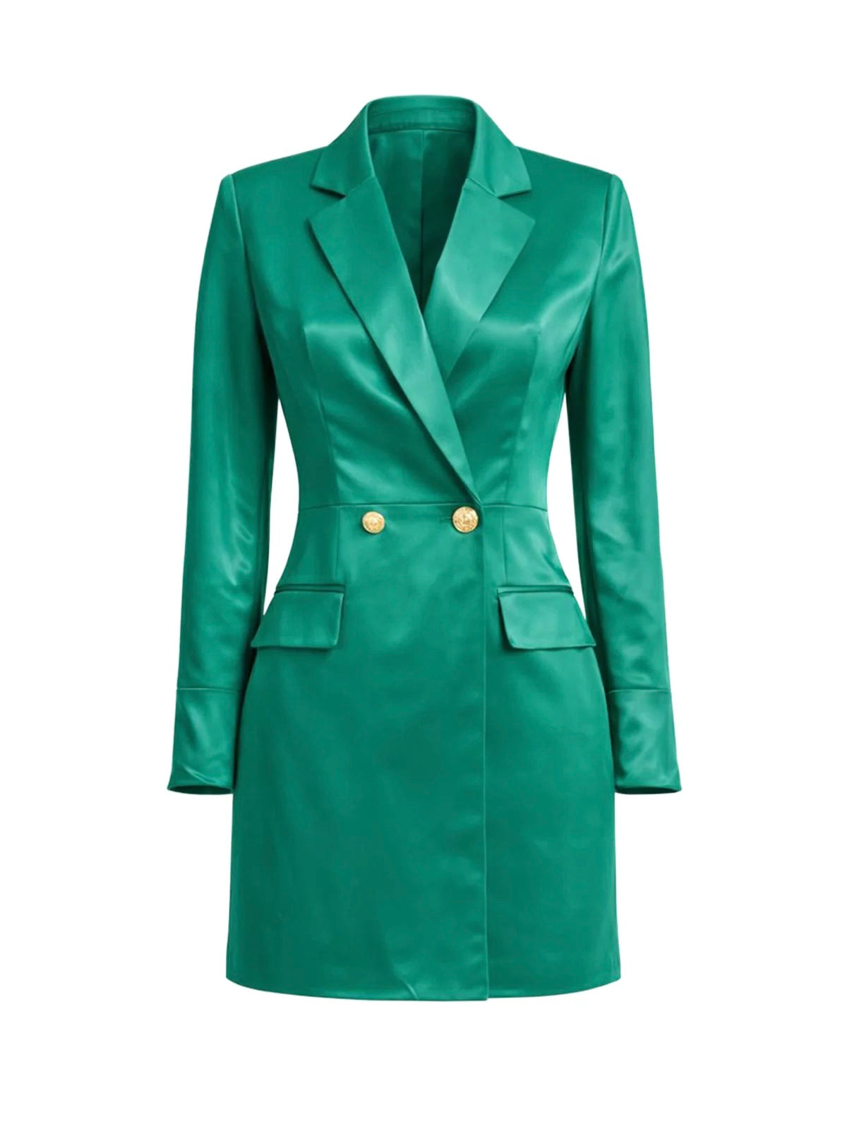 Stella Blazer Green Dress