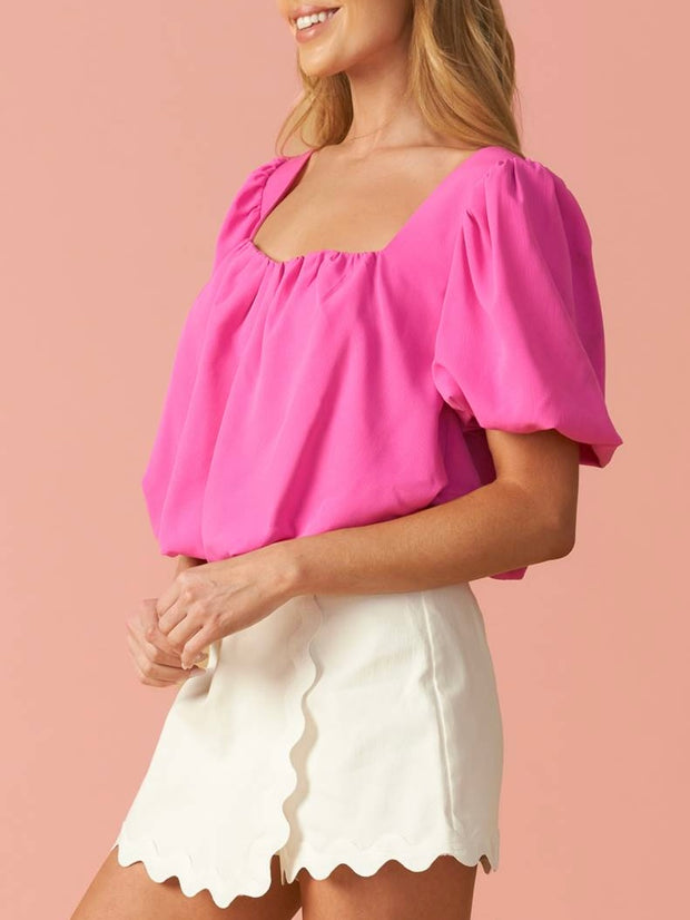 Marie Puff Sleeve Top