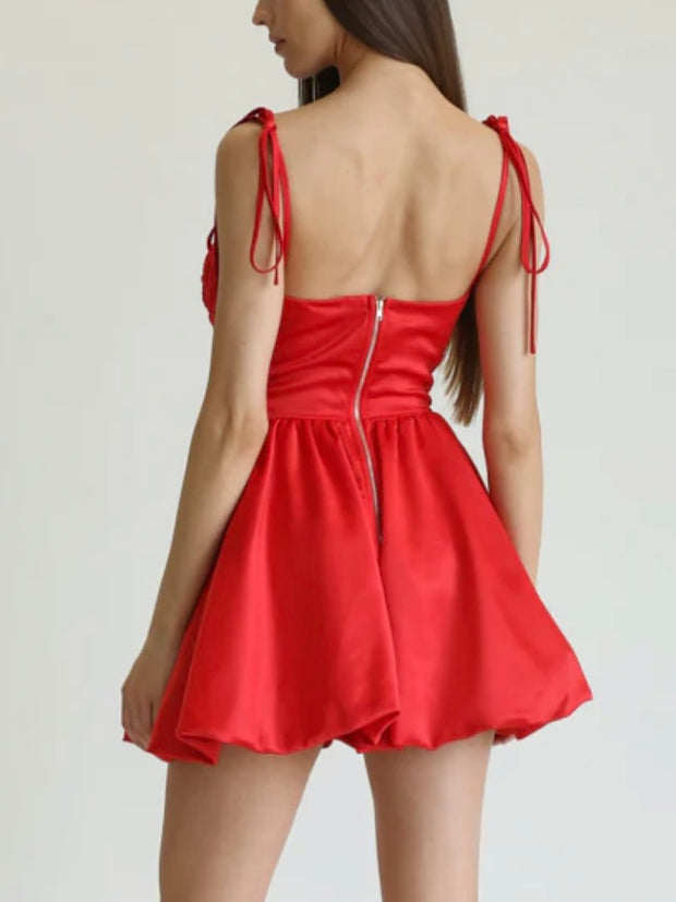 Vanessa Red Dress FS