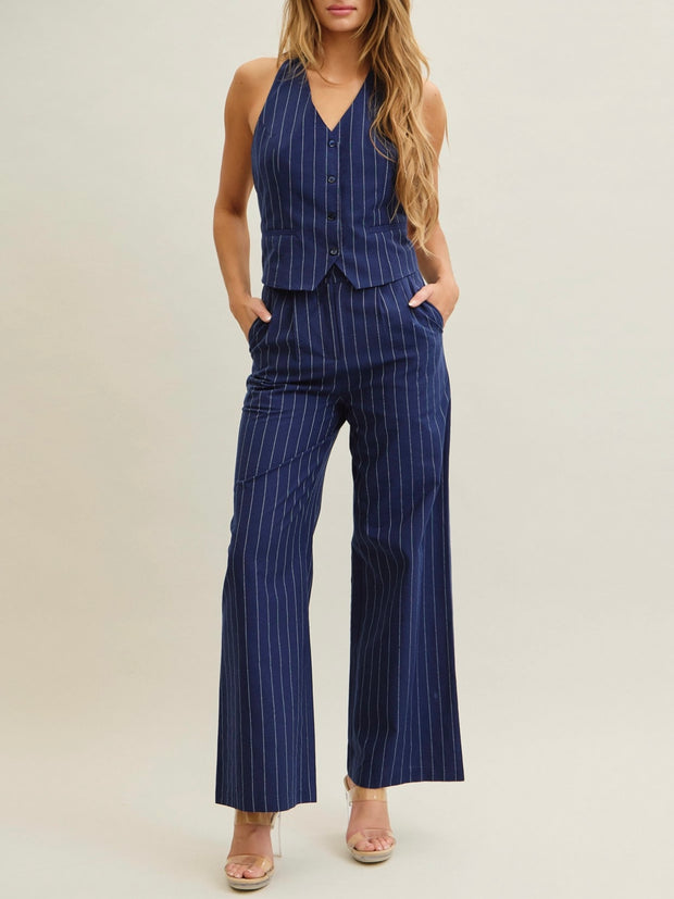 Jimena 2 Piece Navy Set