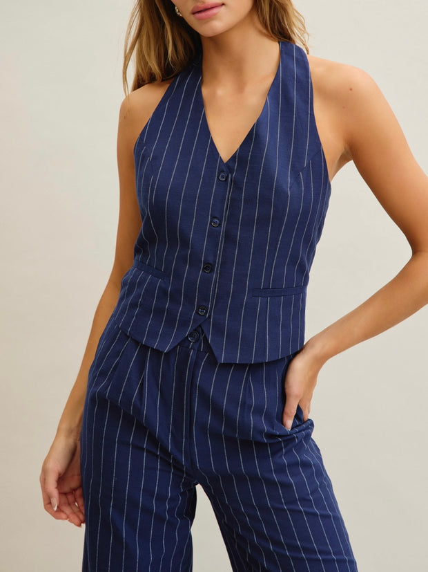 Jimena 2 Piece Navy Set