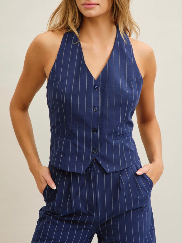 Jimena 2 Piece Navy Set