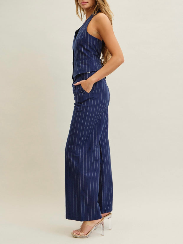 Jimena 2 Piece Navy Set