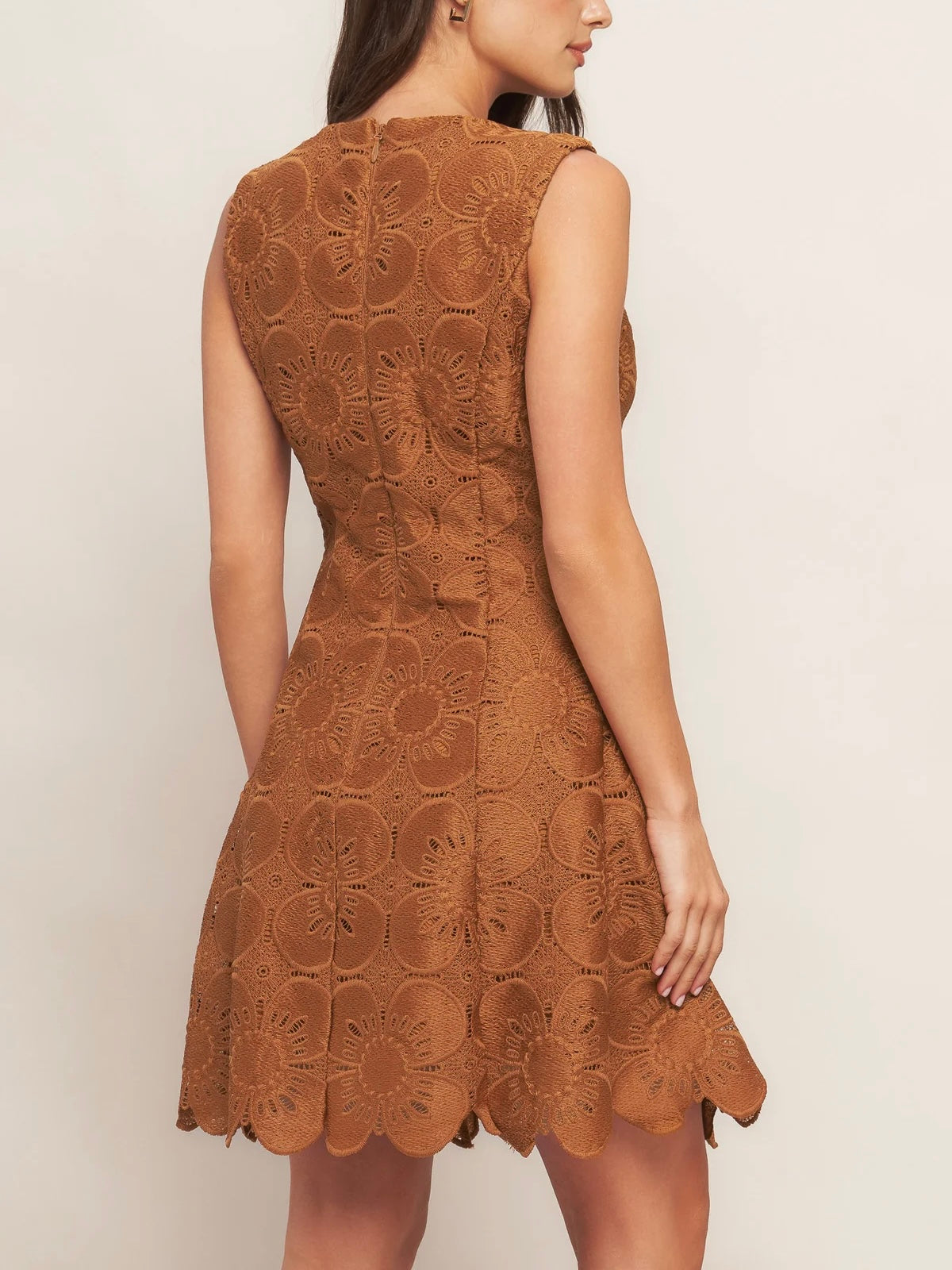 Vanessa Woven Lace Dress