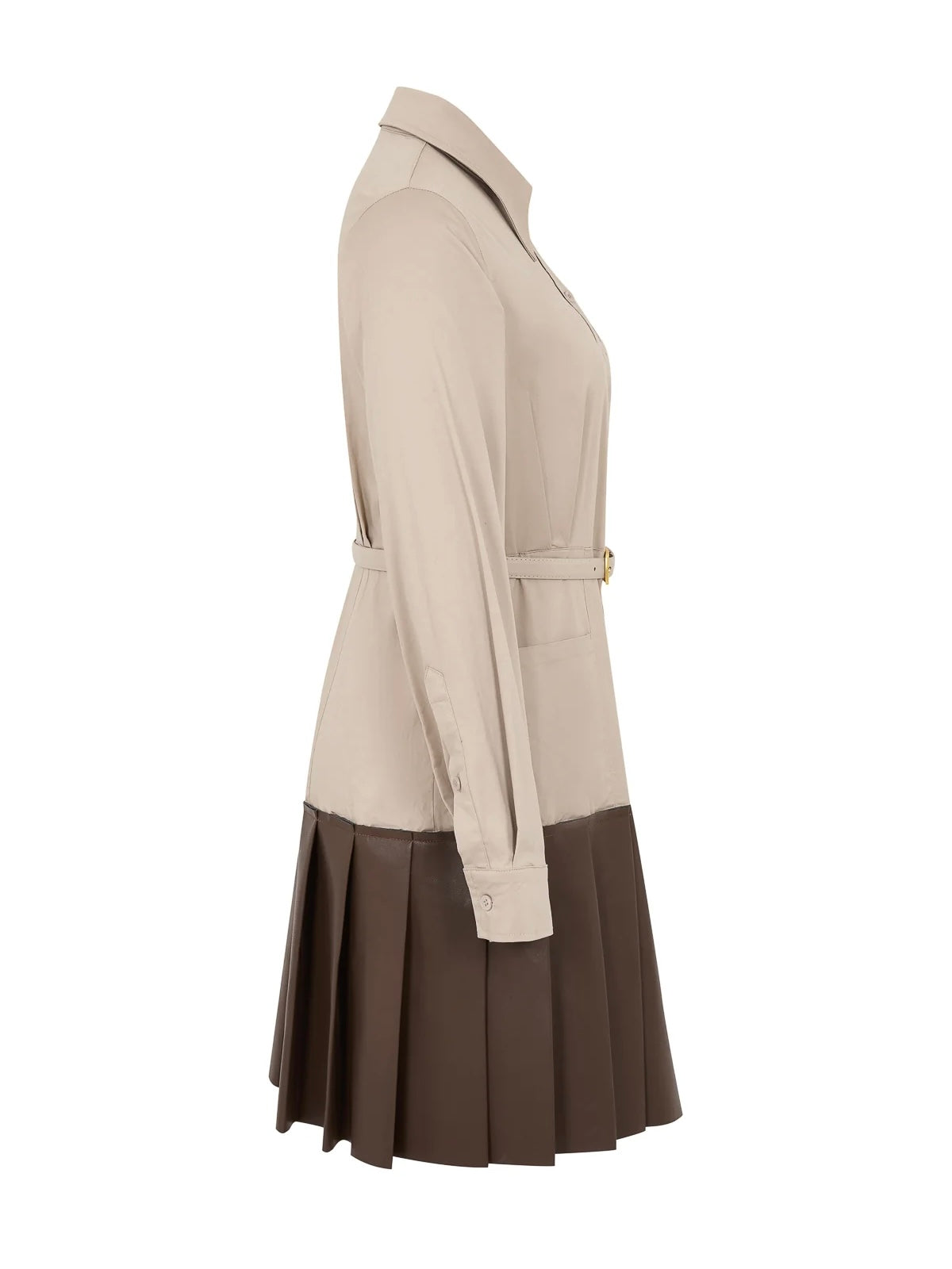 Stephanie Woven Shirt Midi Dress