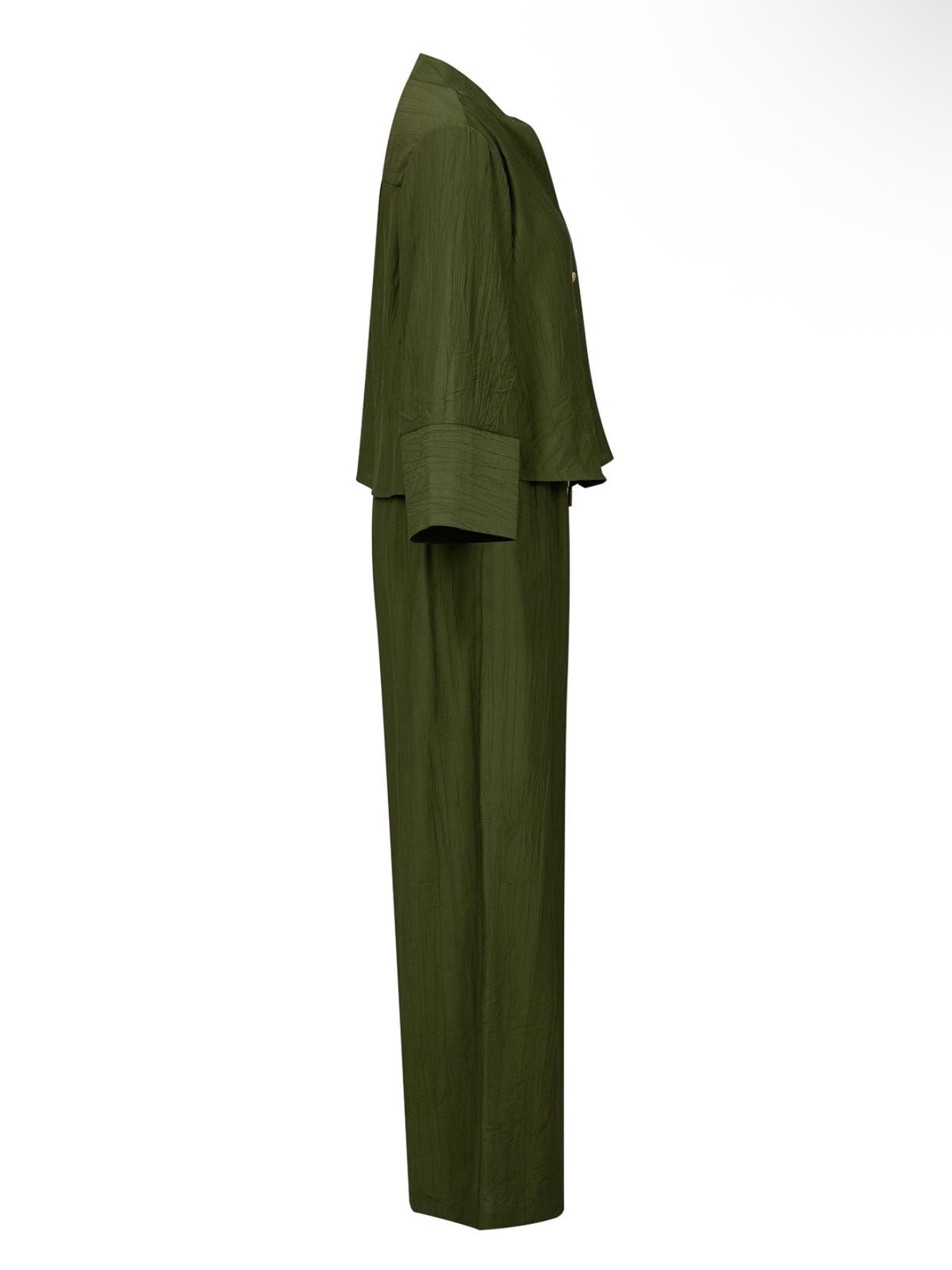 Elsie Top and Pants Olive Set