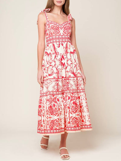 Savannah Woven Midi Dress