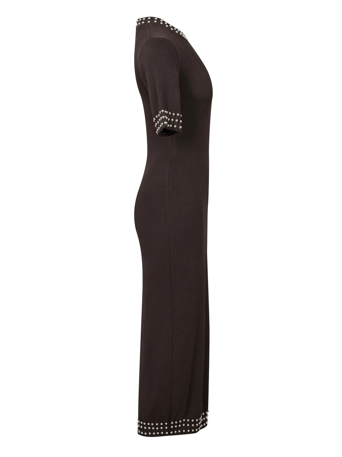 Elowen Studded Knit Midi Dress