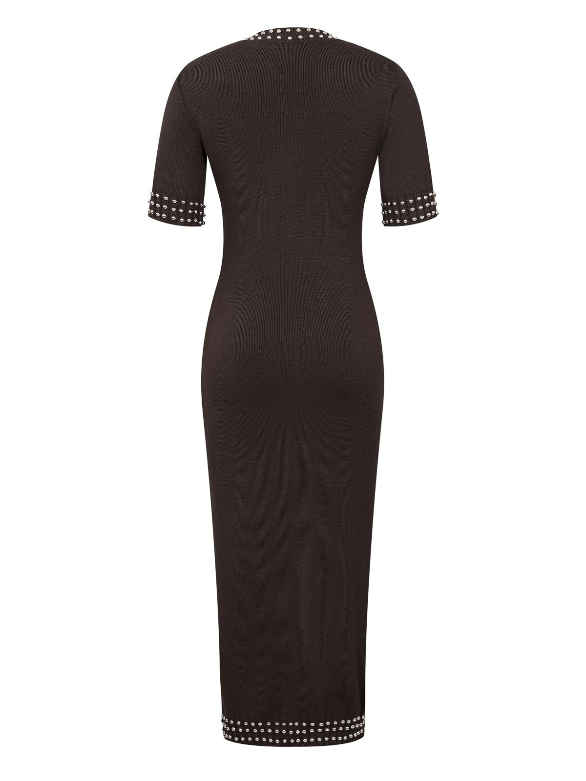 Elowen Studded Knit Midi Dress