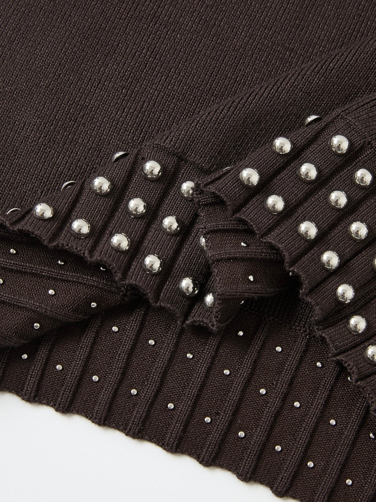 Elowen Studded Knit Midi Dress