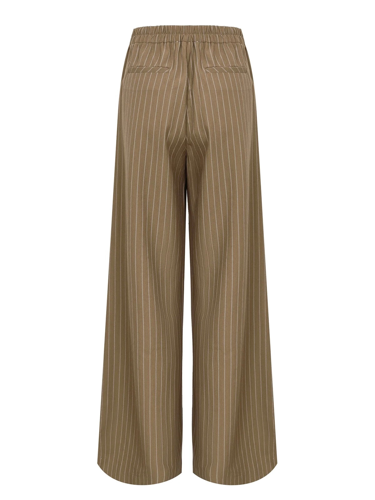 Nidia Stripe Woven Wide Leg Pants