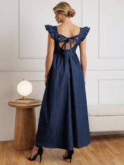 Cassandra Chambray Midi Dress