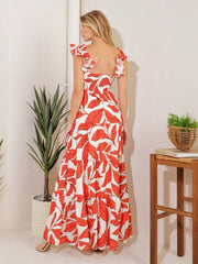 Karina Woven Maxi Dress