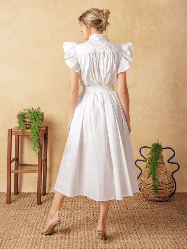 Tamara Woven Midi Dress