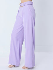 Nela Woven Lavender Bottoms
