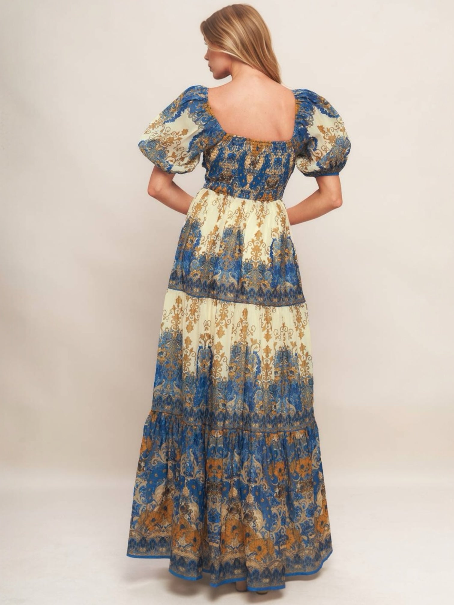 Gabrielle Woven Maxi Dress