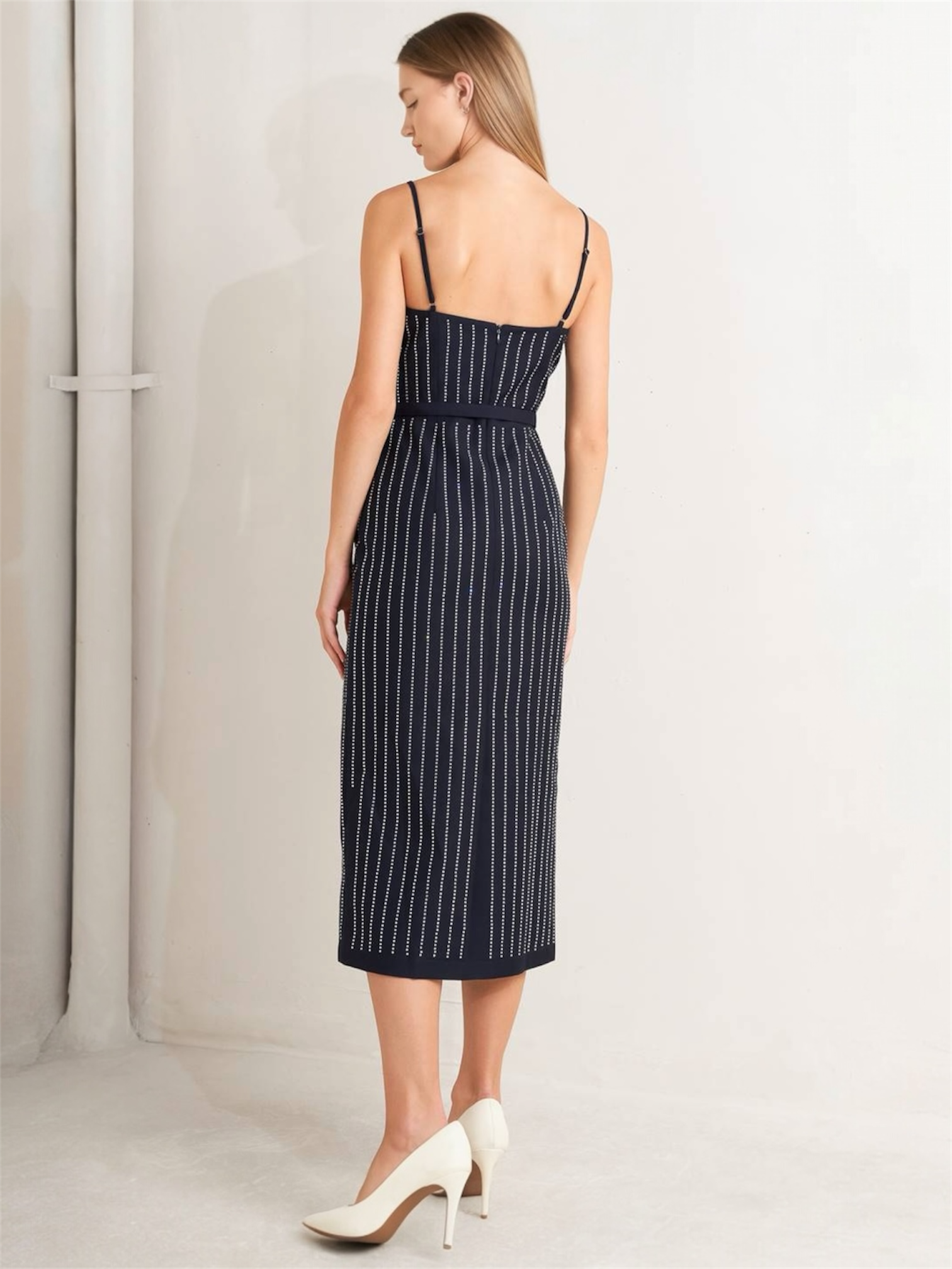 Giselle Woven Embellishment Dress