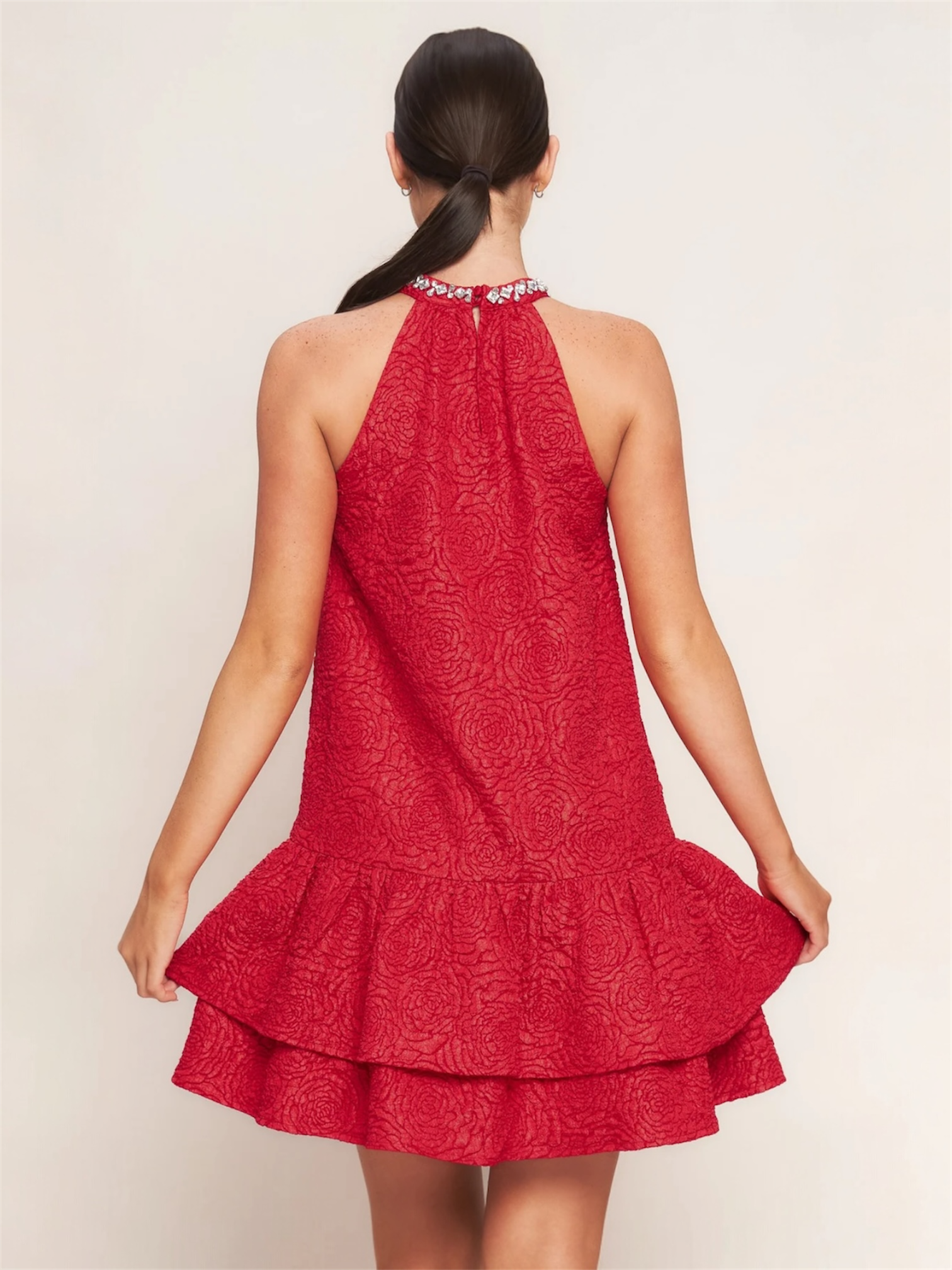 Helena Woven Mini Dress