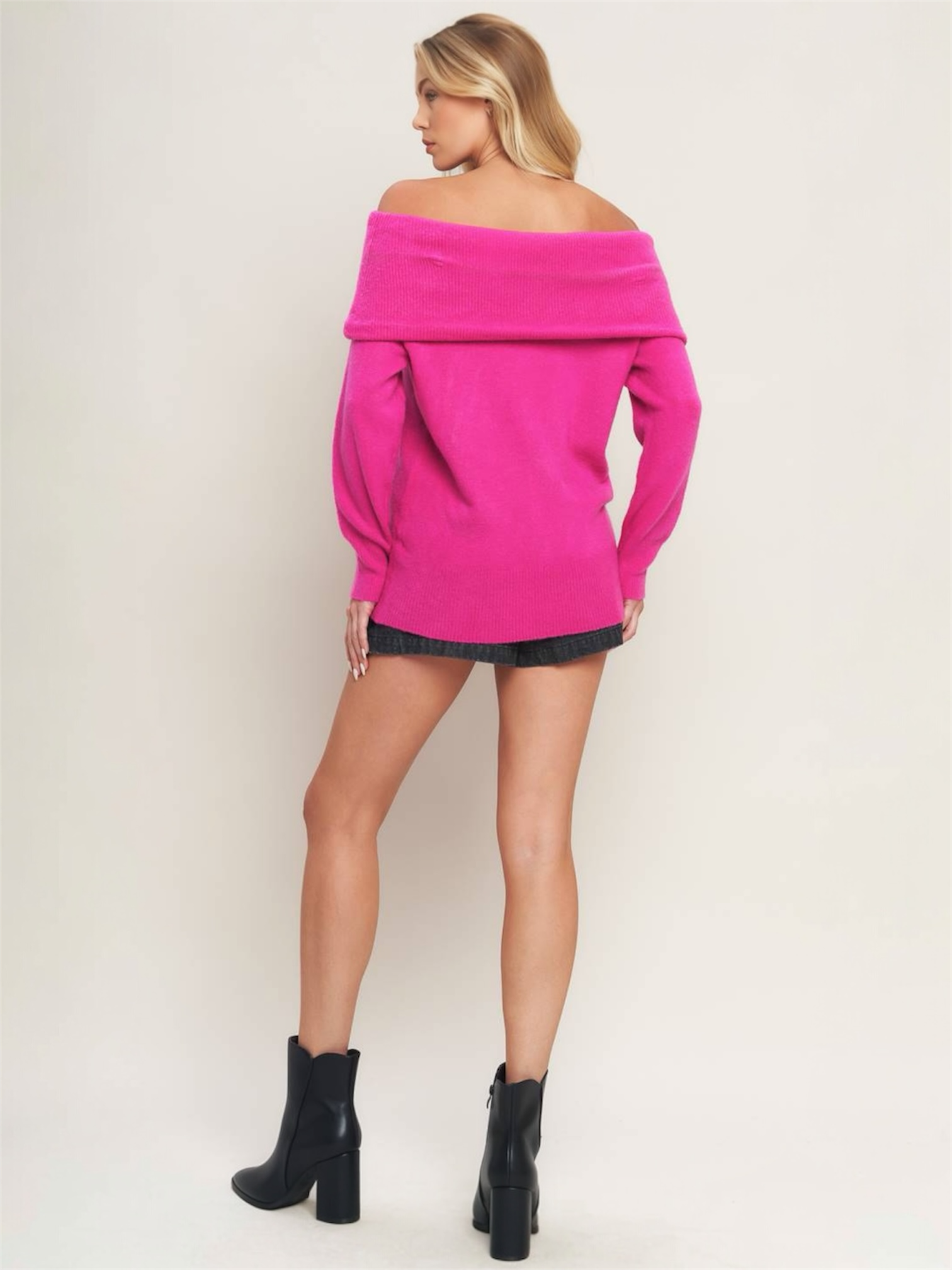 Marla Off Shoulder Sweater Top