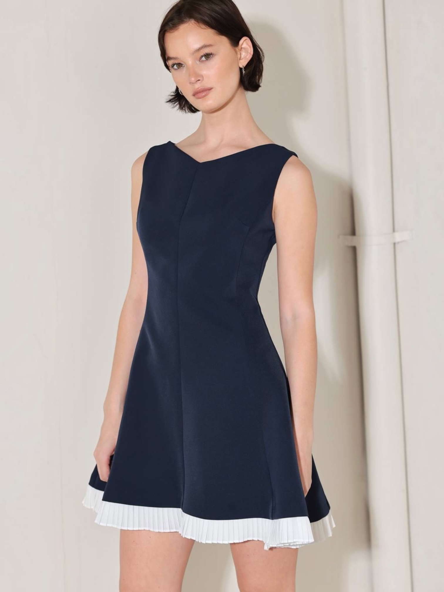 Mila Woven Mini Dress