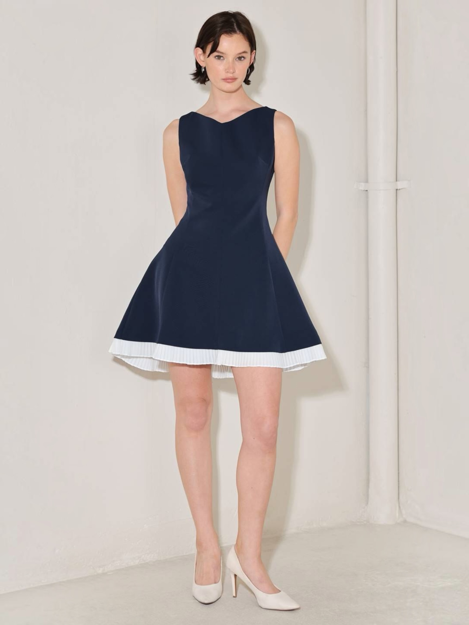 Mila Woven Mini Dress