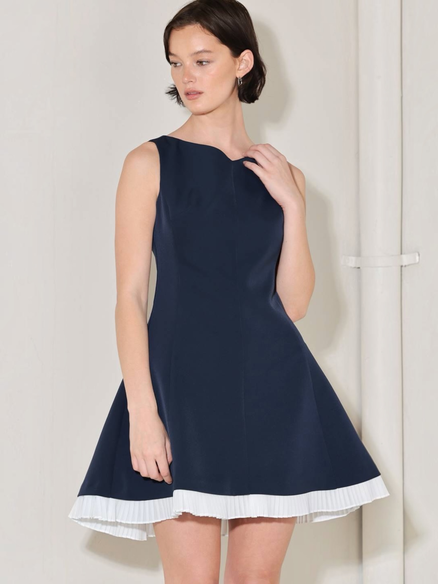 Mila Woven Mini Dress