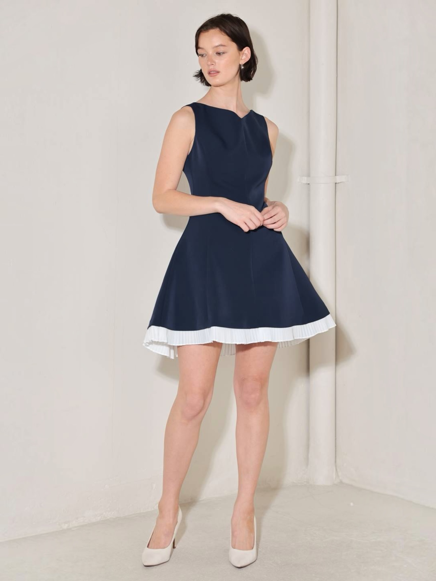 Mila Woven Mini Dress