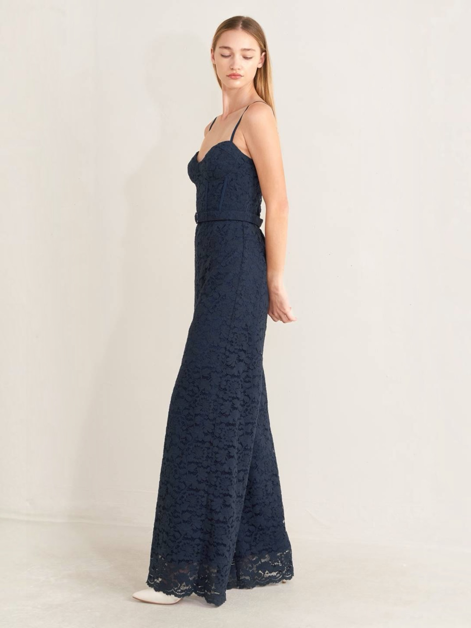 Rocio Woven Lace Jumpsuit