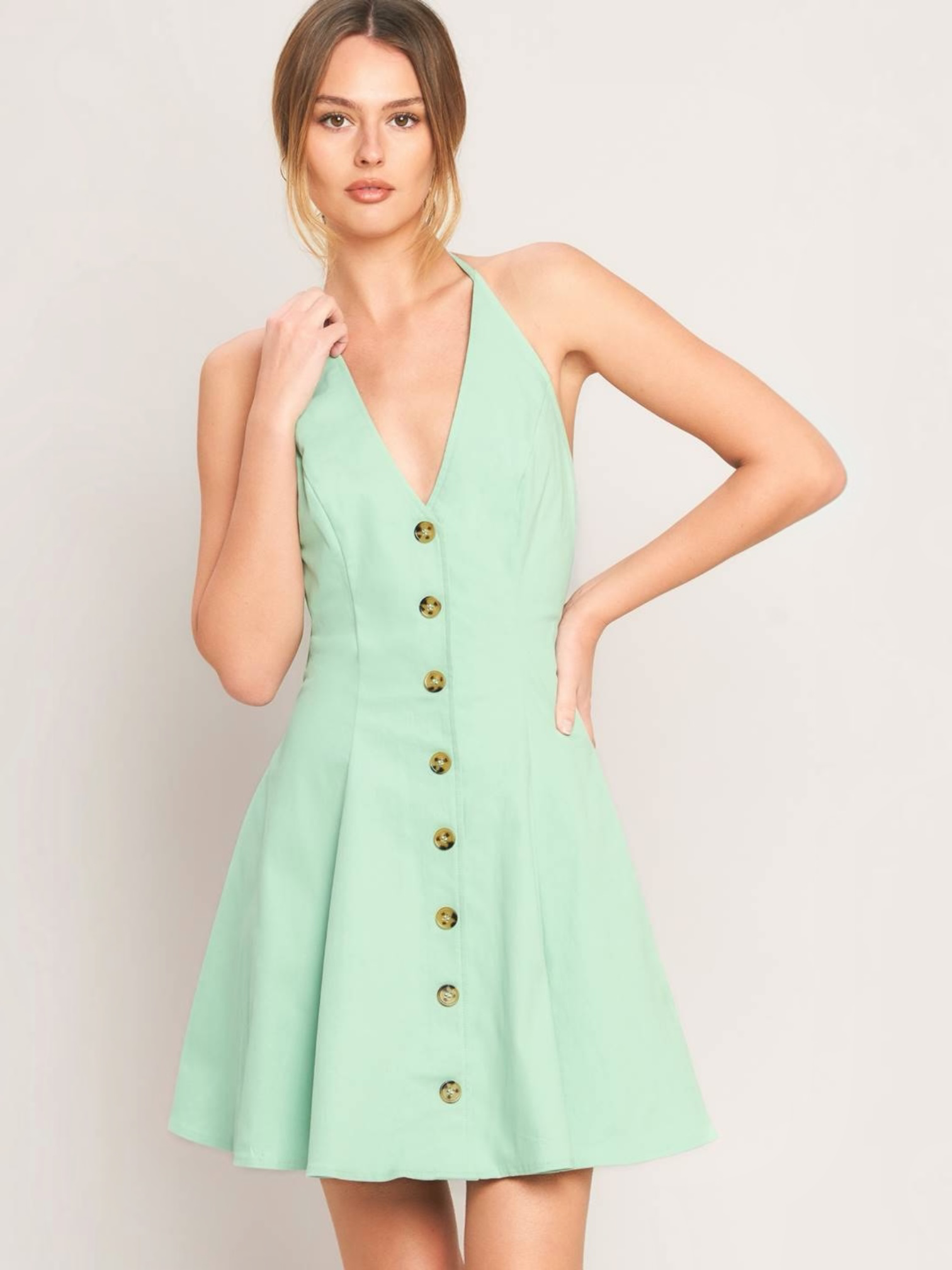 Diane Woven Mini Dress