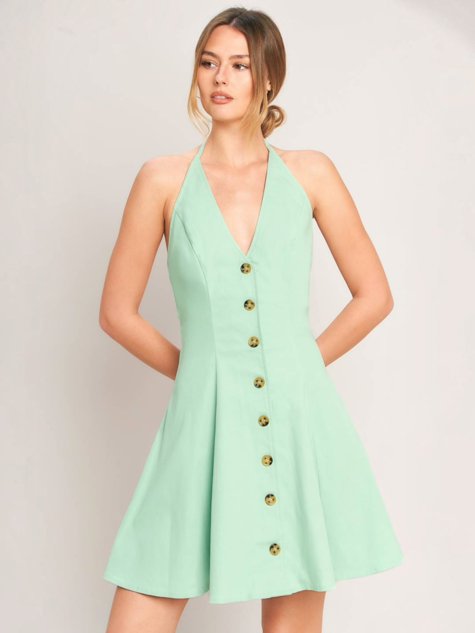 Diane Woven Mini Dress