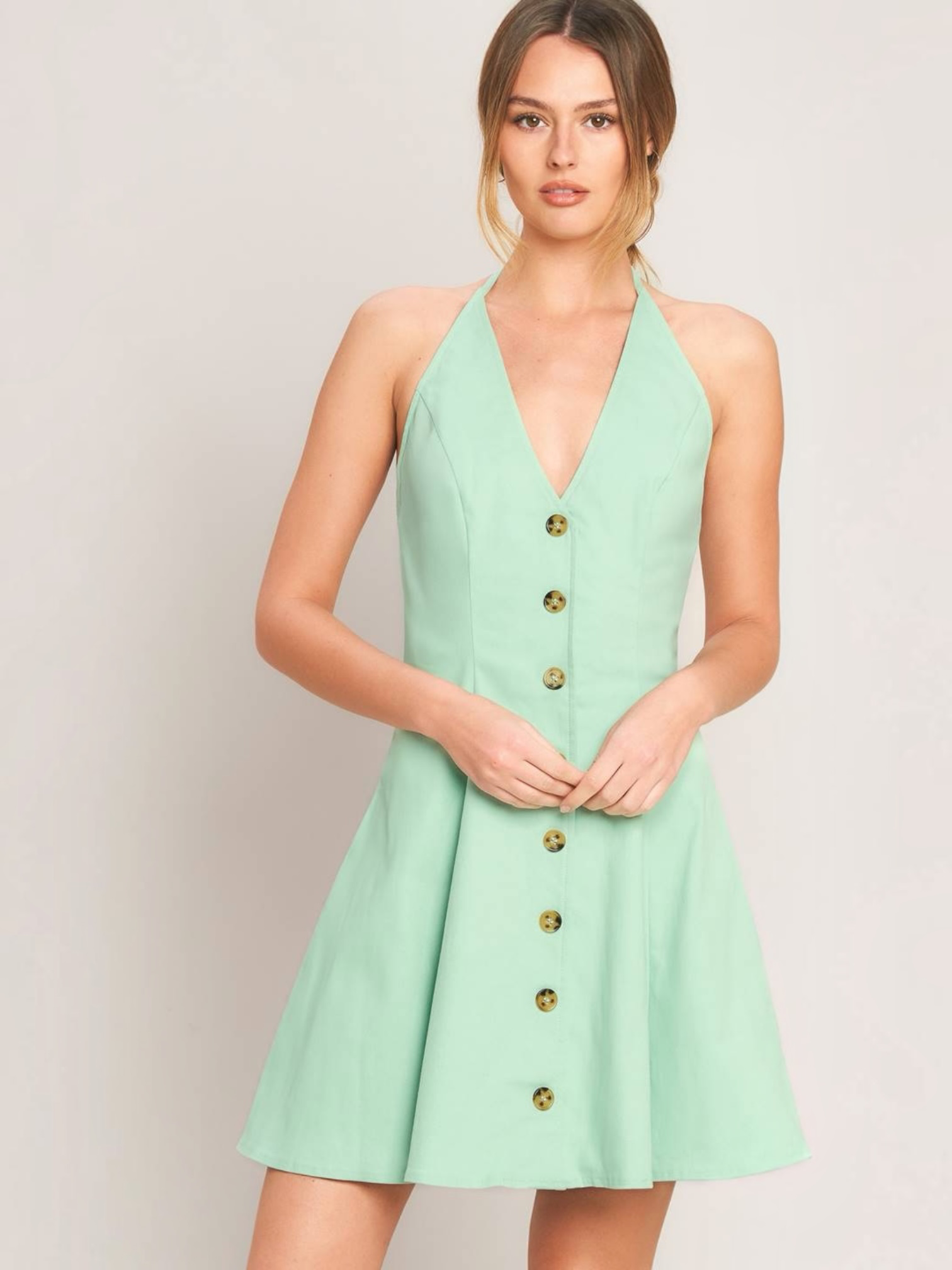 Diane Woven Mini Dress