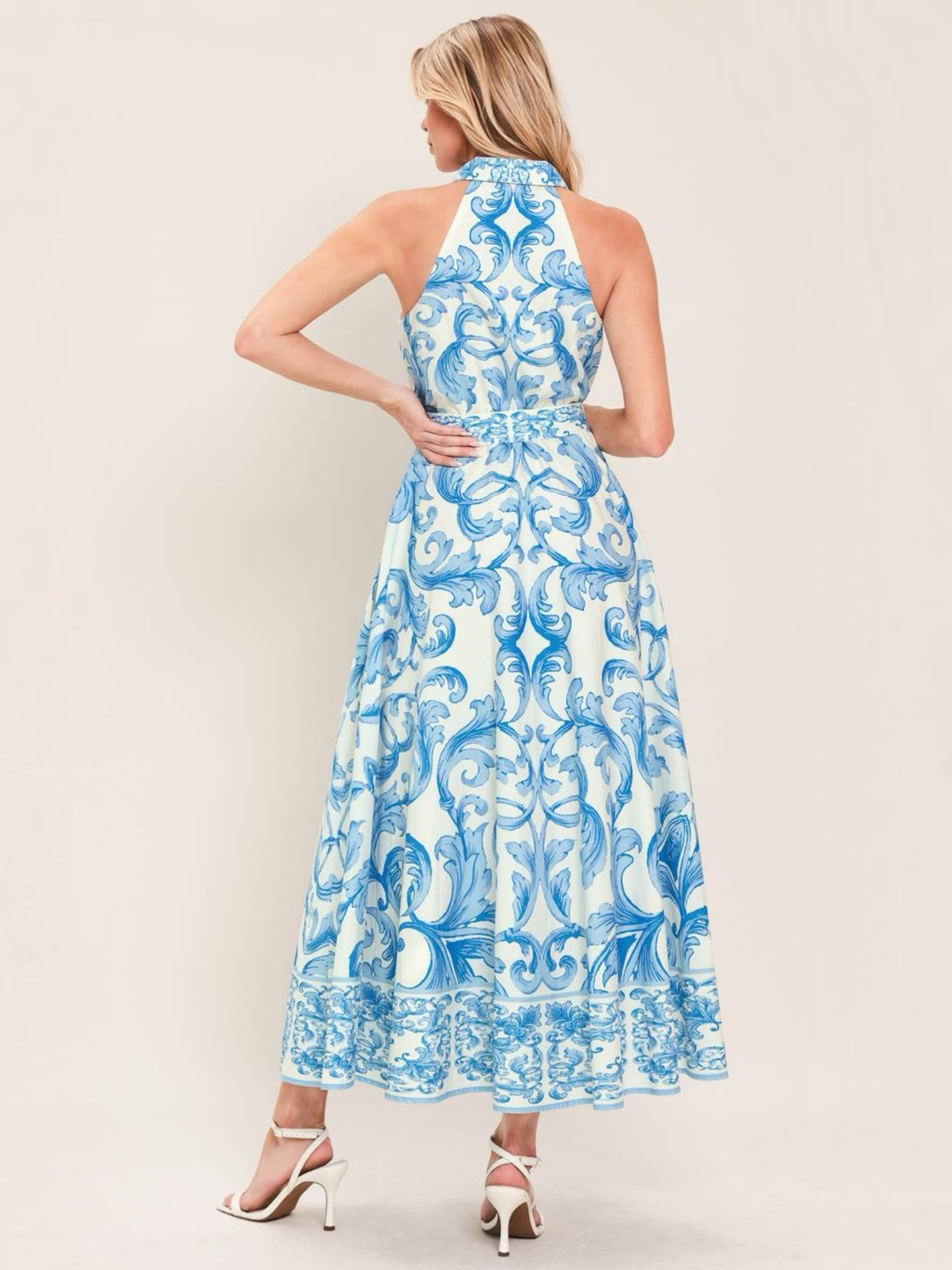 Rossana Woven Maxi Dress