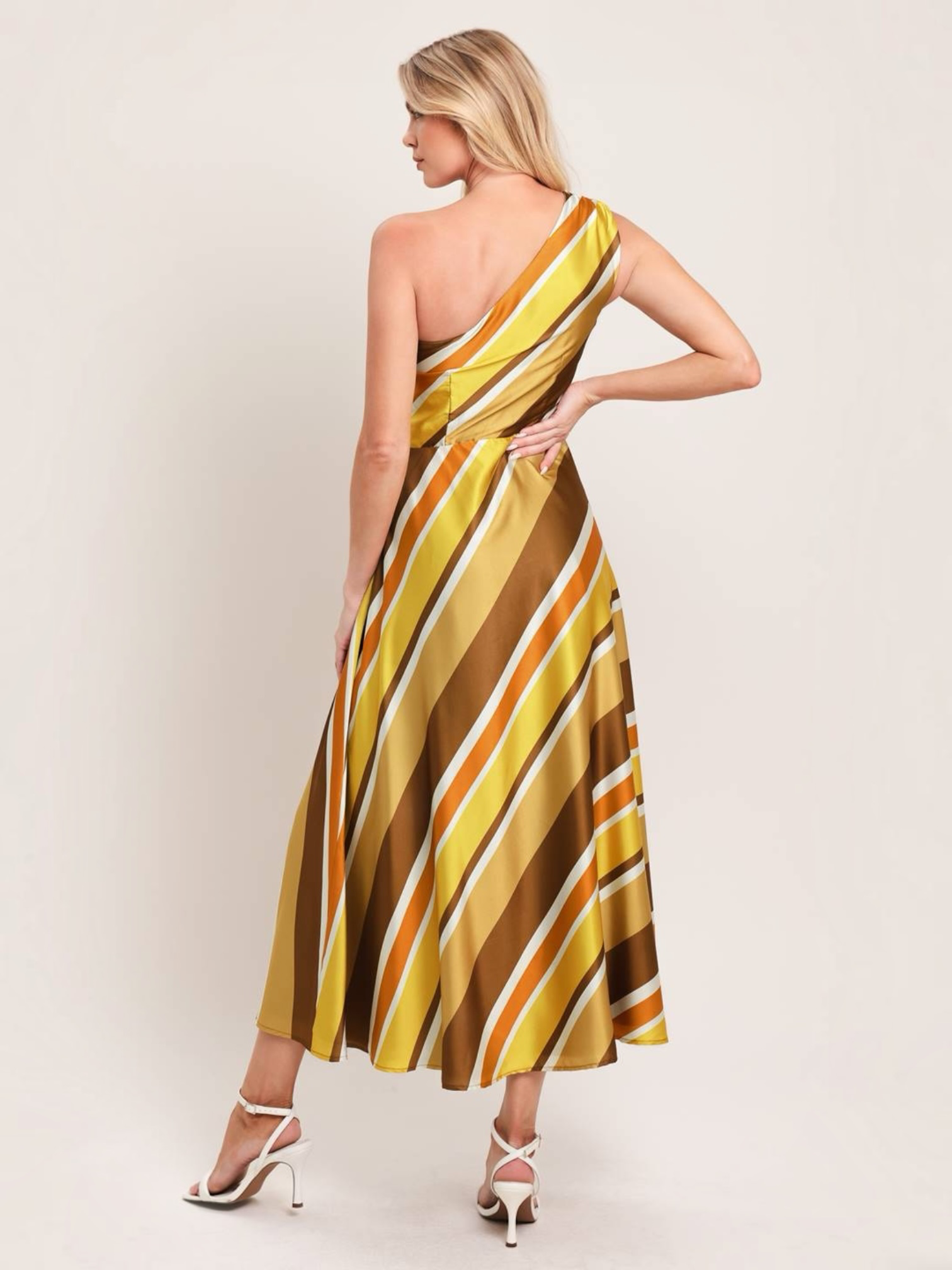 Cynthia Woven Midi Dress