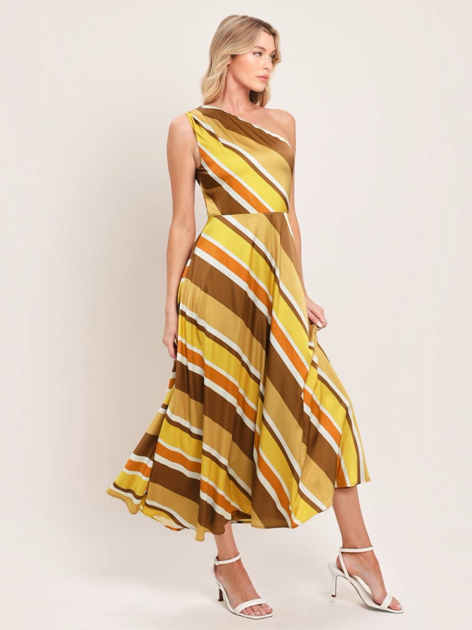 Cynthia Woven Midi Dress