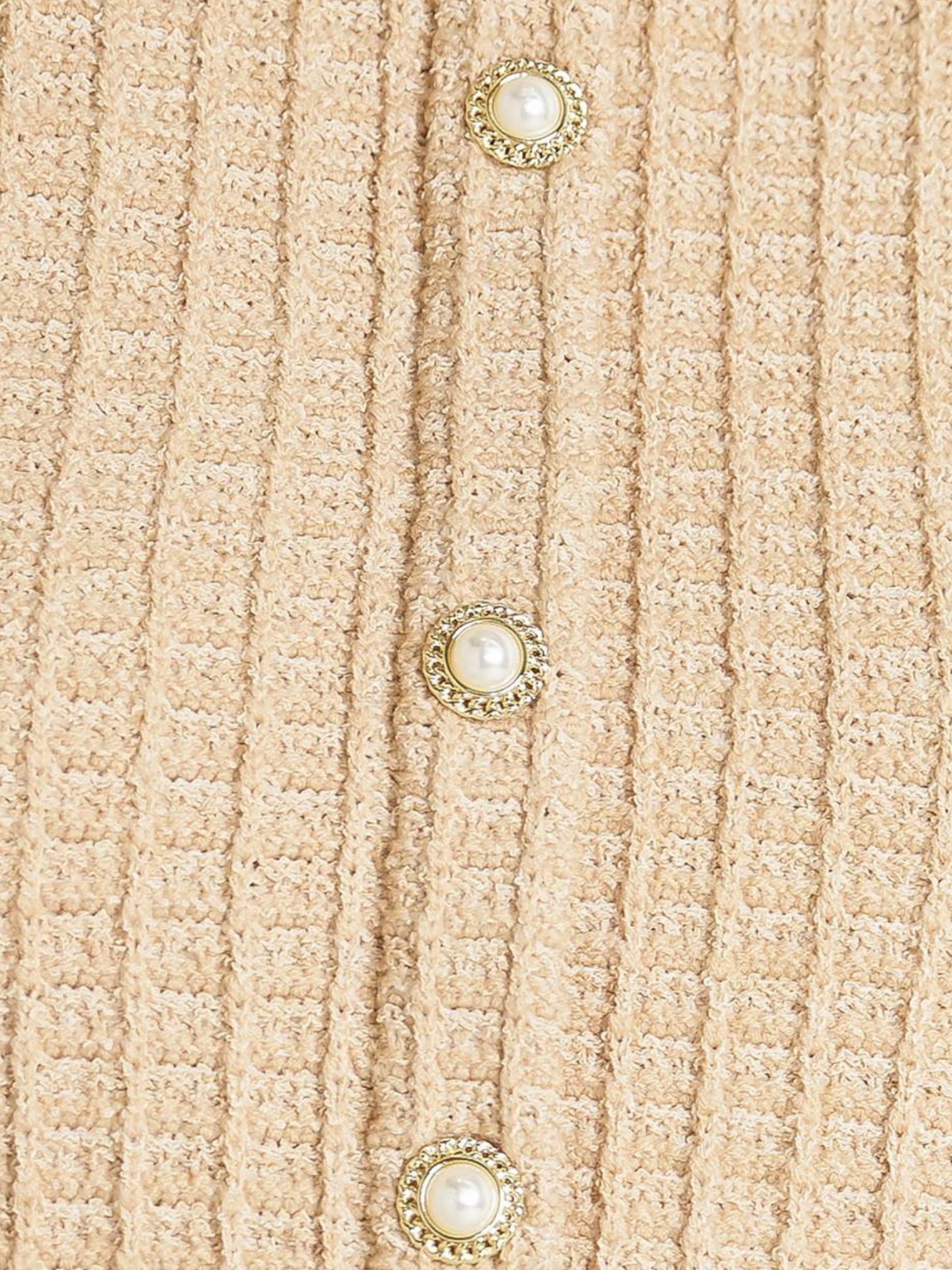 Mabel Sweater Knit Taupe Top