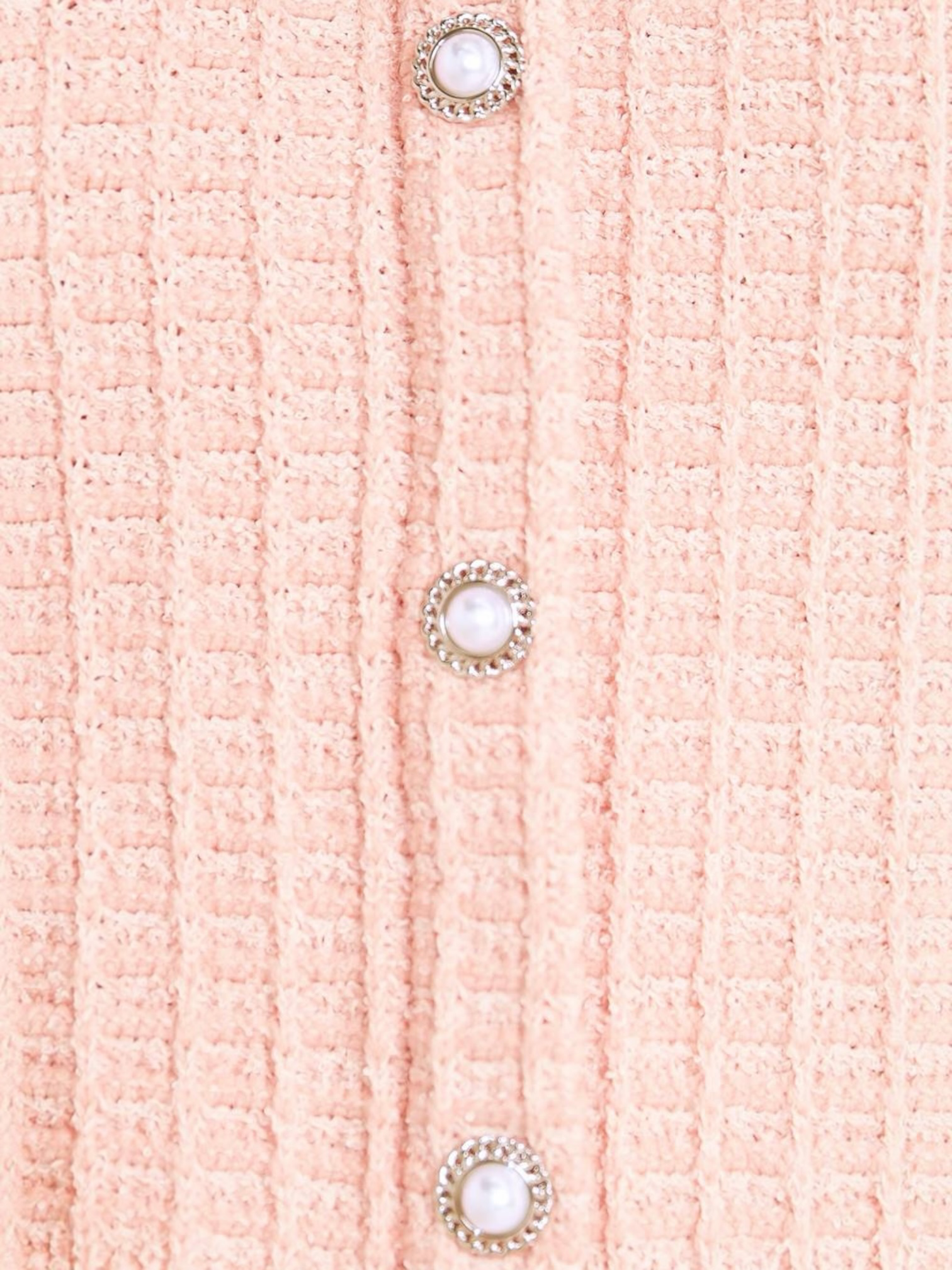 Mabel Sweater Knit Soft Pink Top