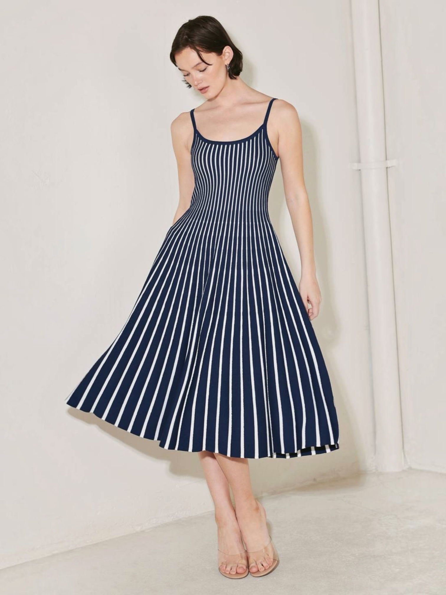 Mafer Sweater Knit Midi Dress