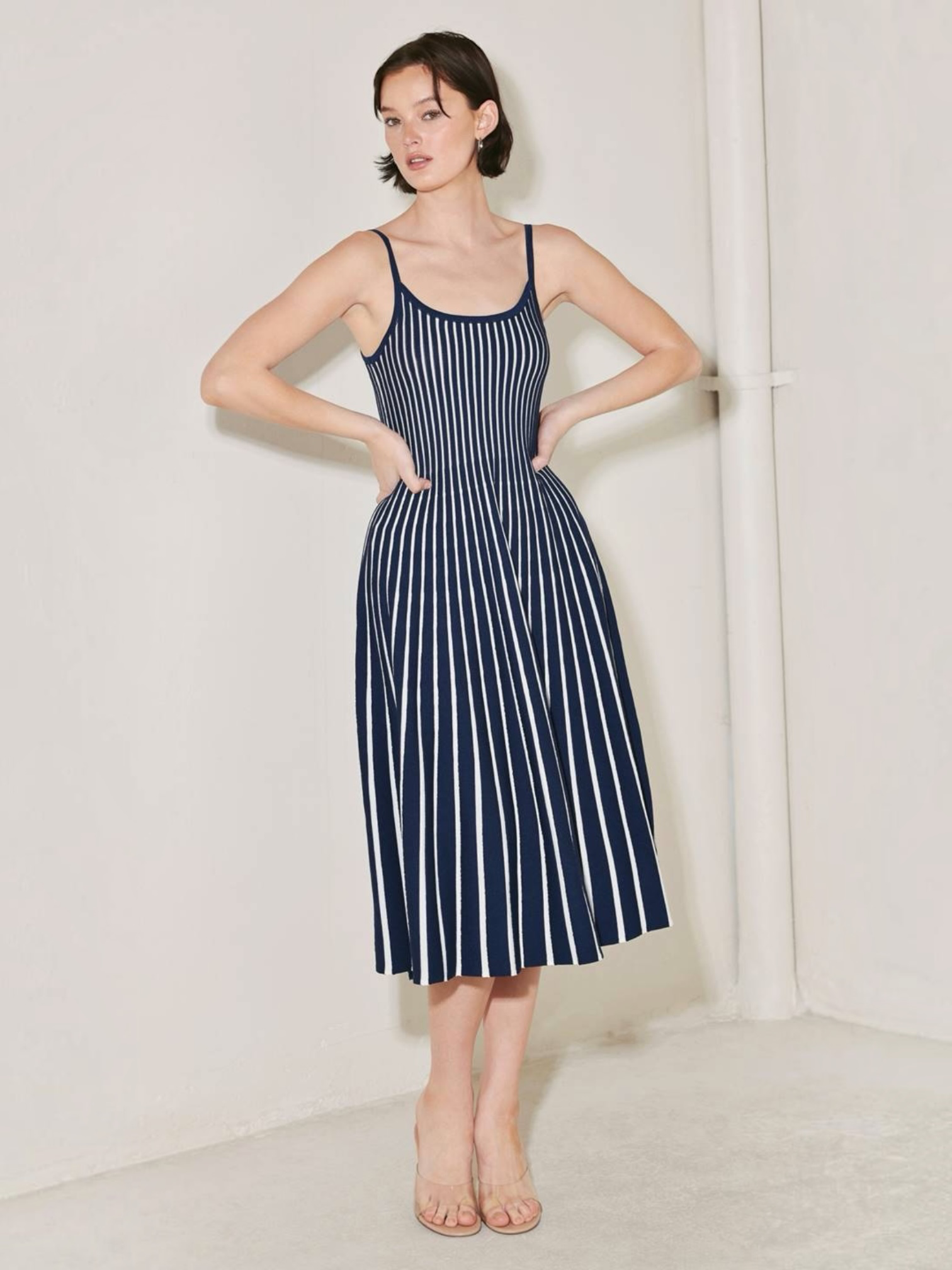 Mafer Sweater Knit Midi Dress