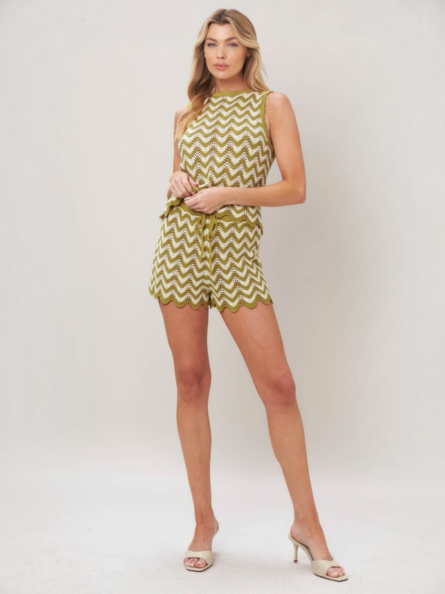 Delilah Crochet 2 Piece Set