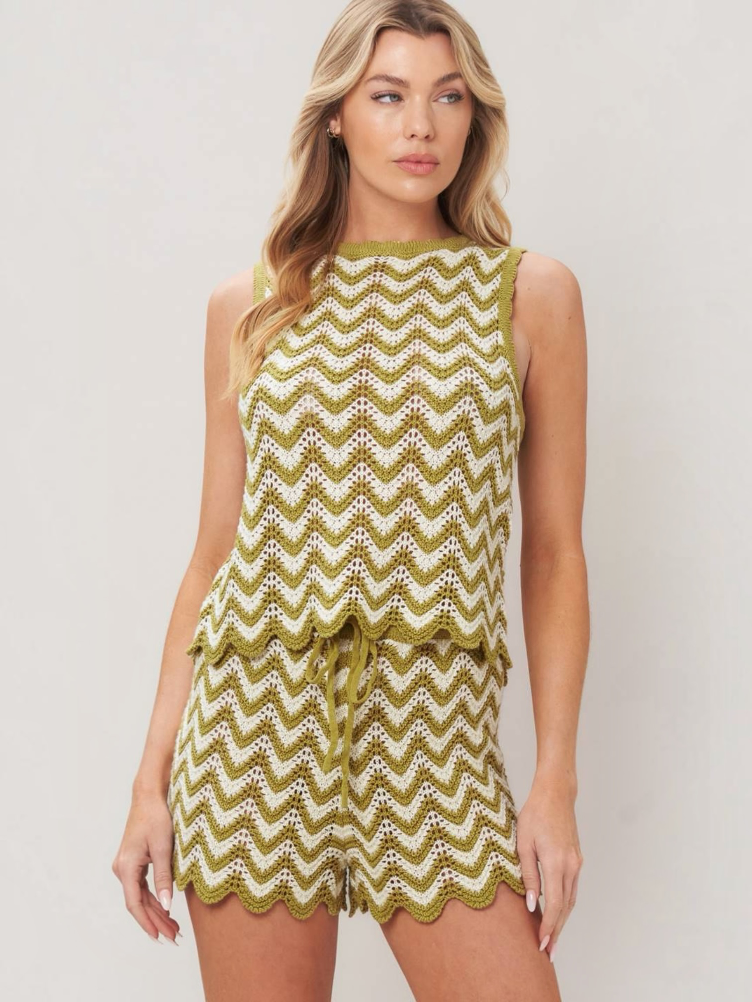 Delilah Crochet 2 Piece Set