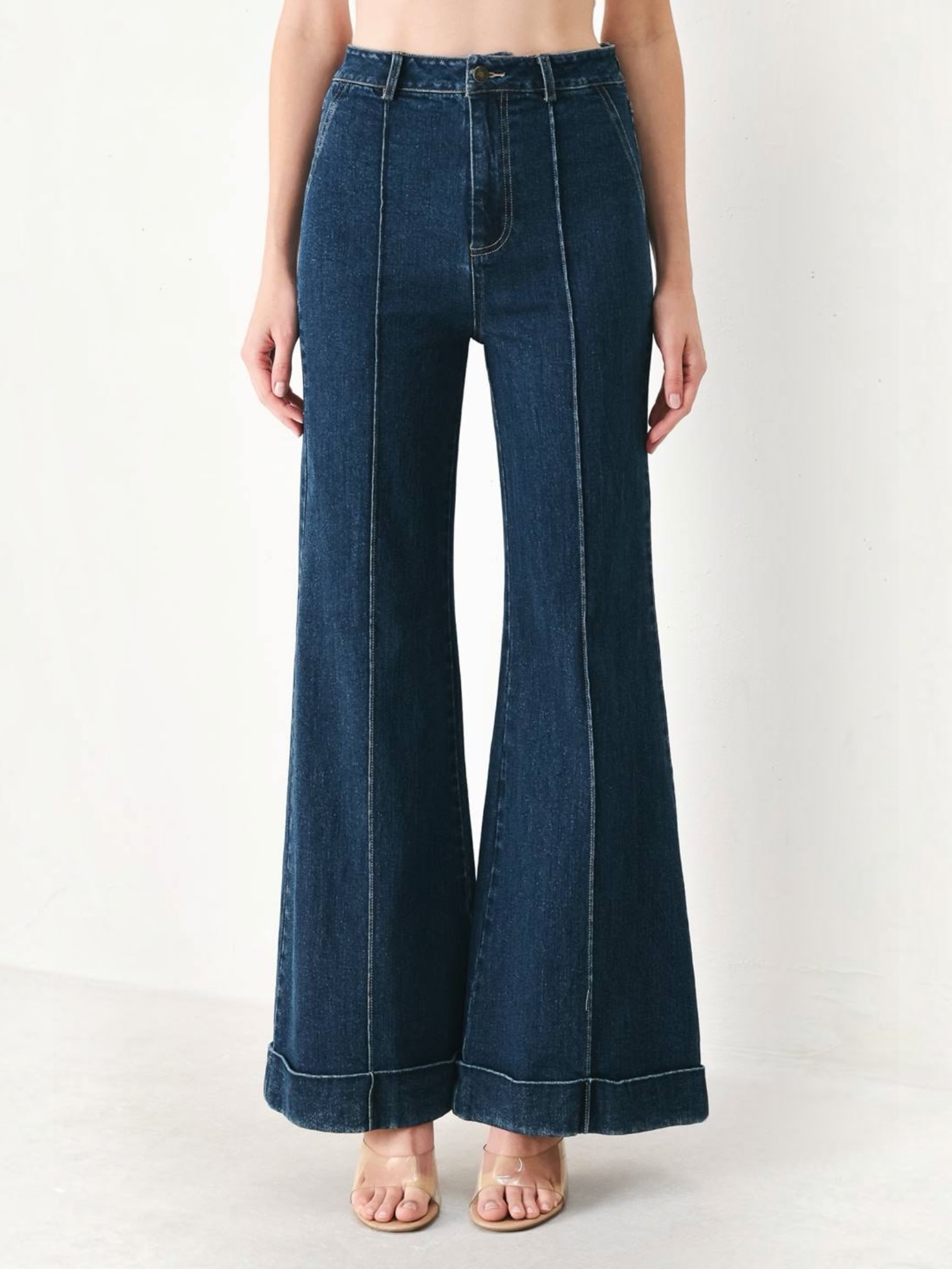 Sophia Top &amp; Pants Denim Set