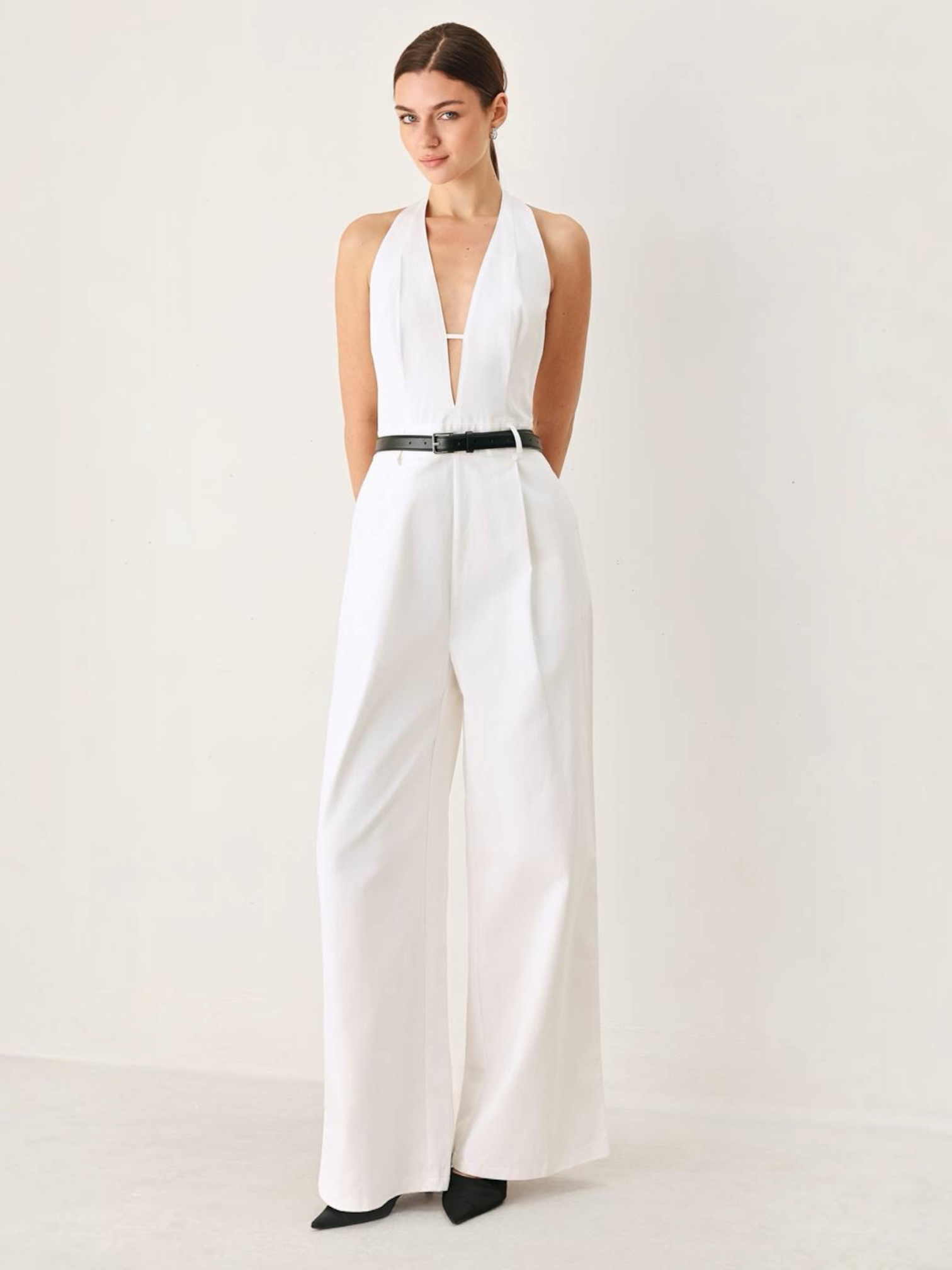 Layla Woven Rose Jumpsuit