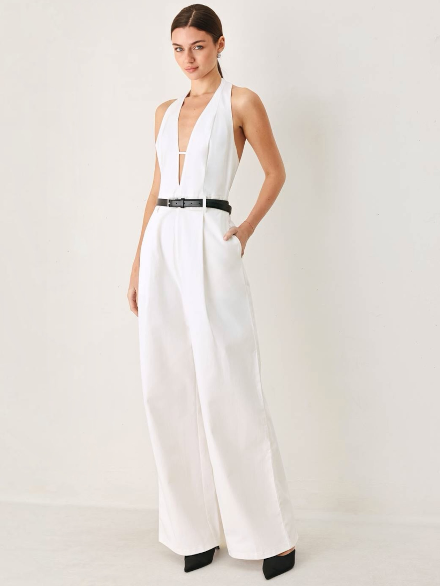 Layla Woven Rose Jumpsuit