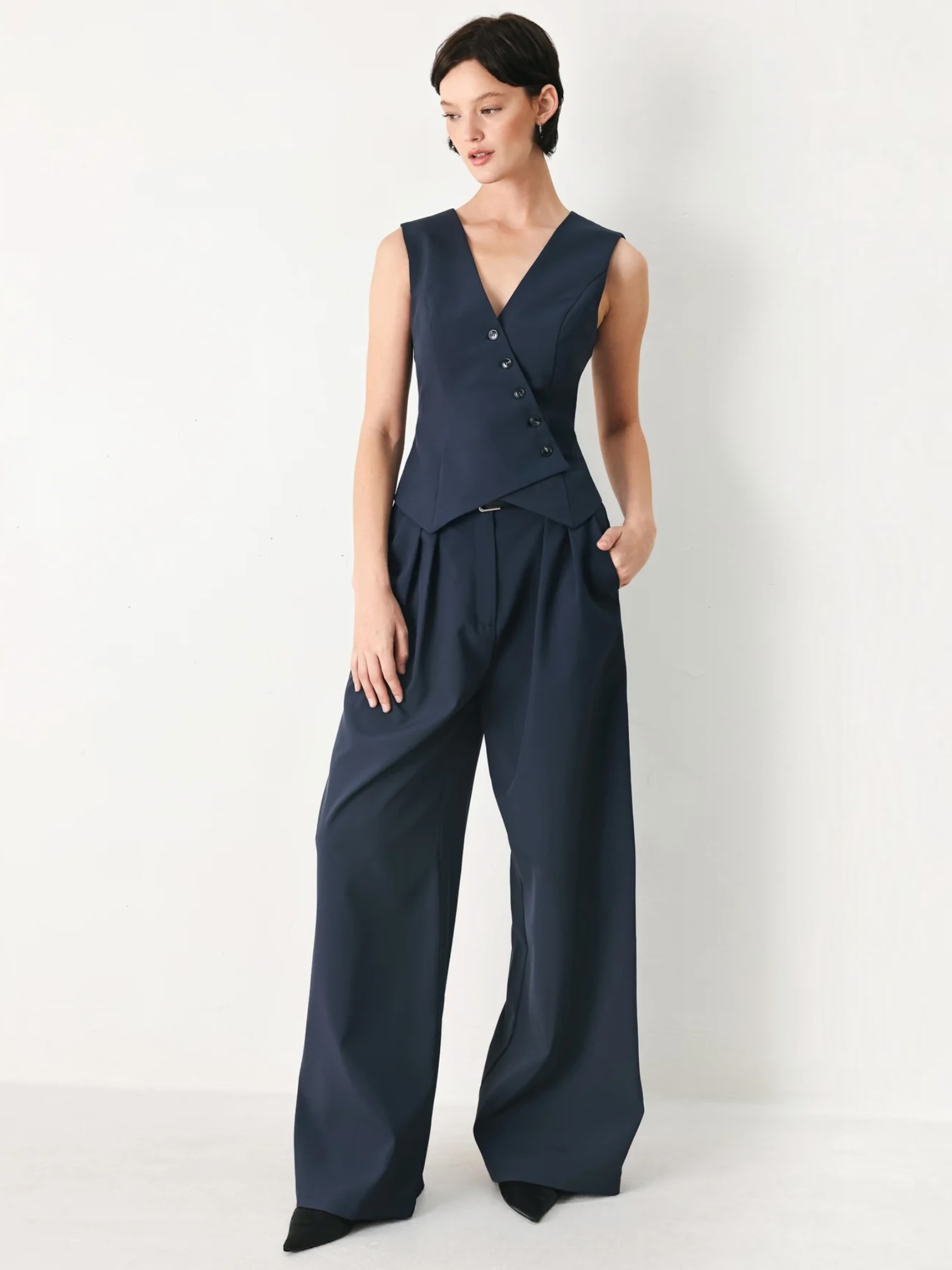 Josselyn Top &amp; Pants Woven Set