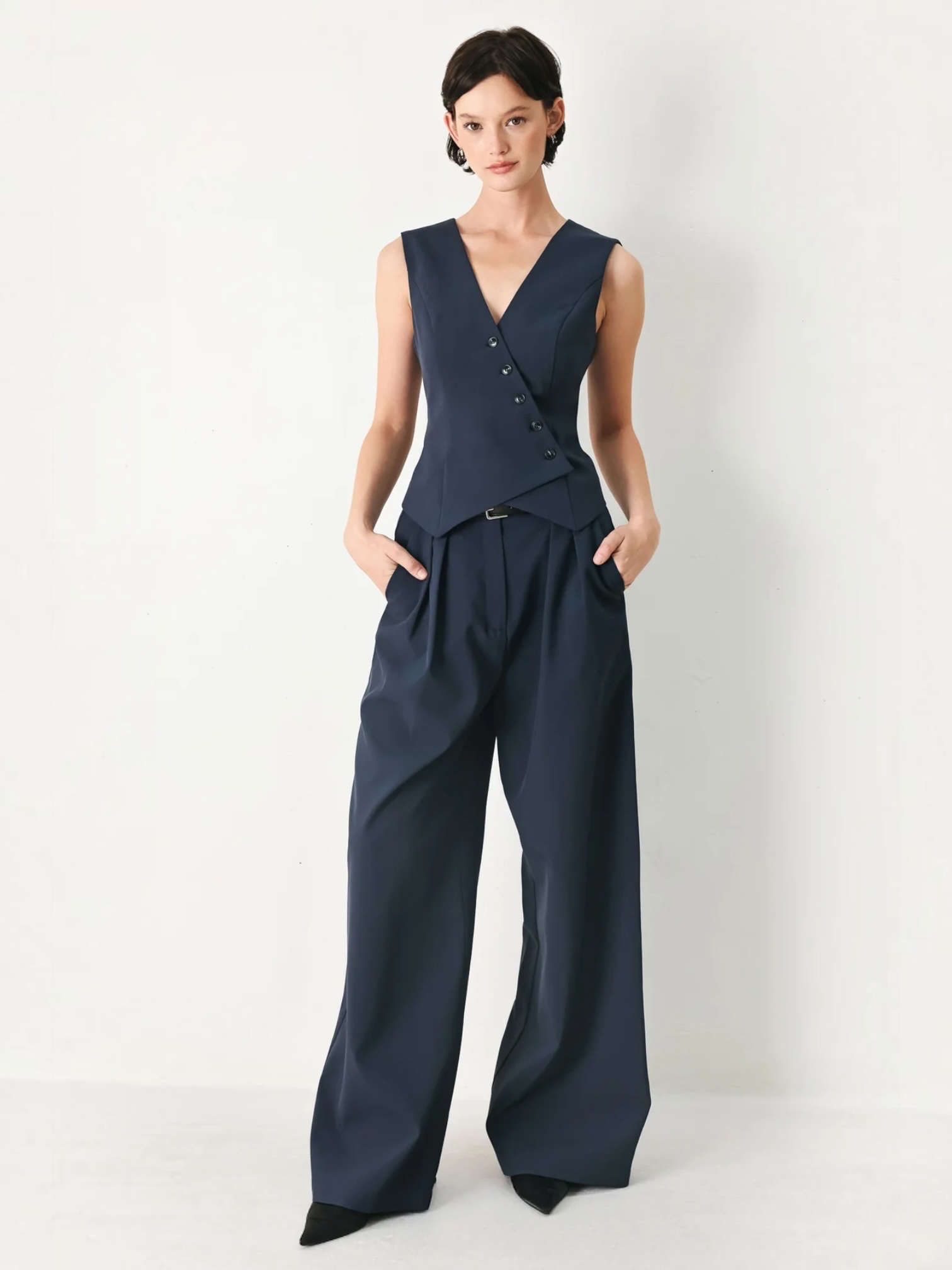 Josselyn Top &amp; Pants Woven Set