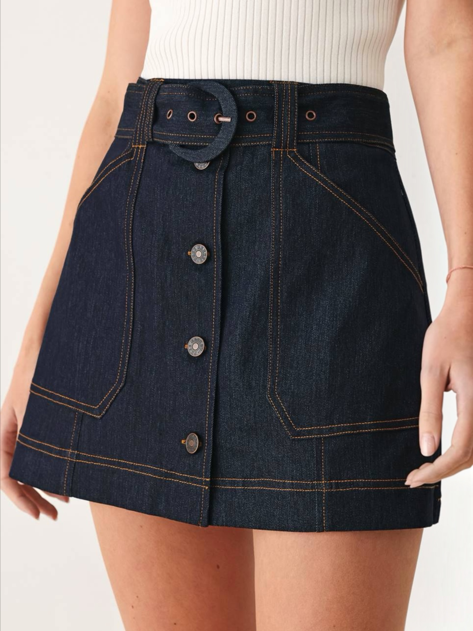 Raffaela Demin Skort