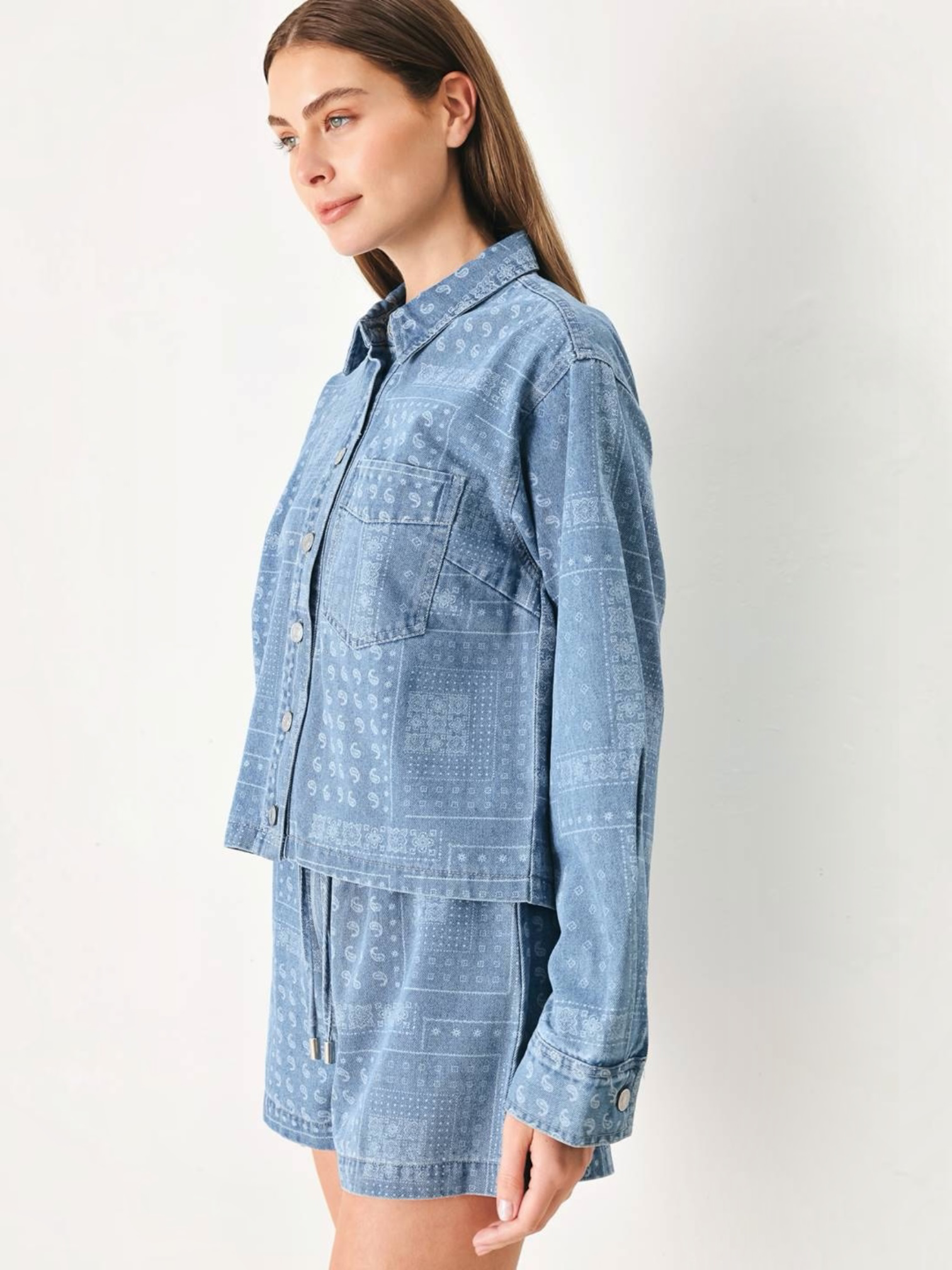 Theresa 2 Piece Denim Set